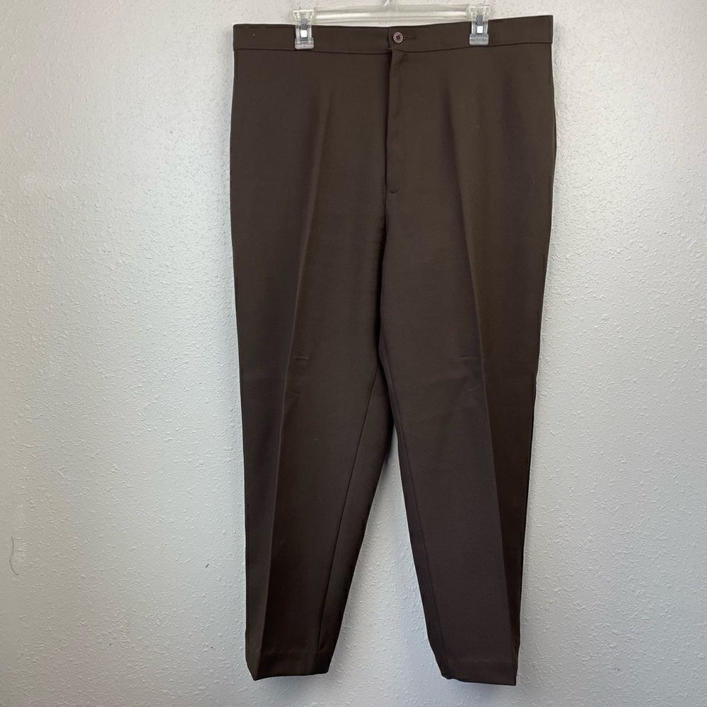 Bend Over Brown Slack Pants Size 20W EUC